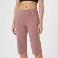 thumbnail image 2 of Ltctricy Women's Capri Pants Plus Size High Waisted Tapered Pull on Yoga Dress Cropped Pants Business Casual Summer Capris, 2 of 7