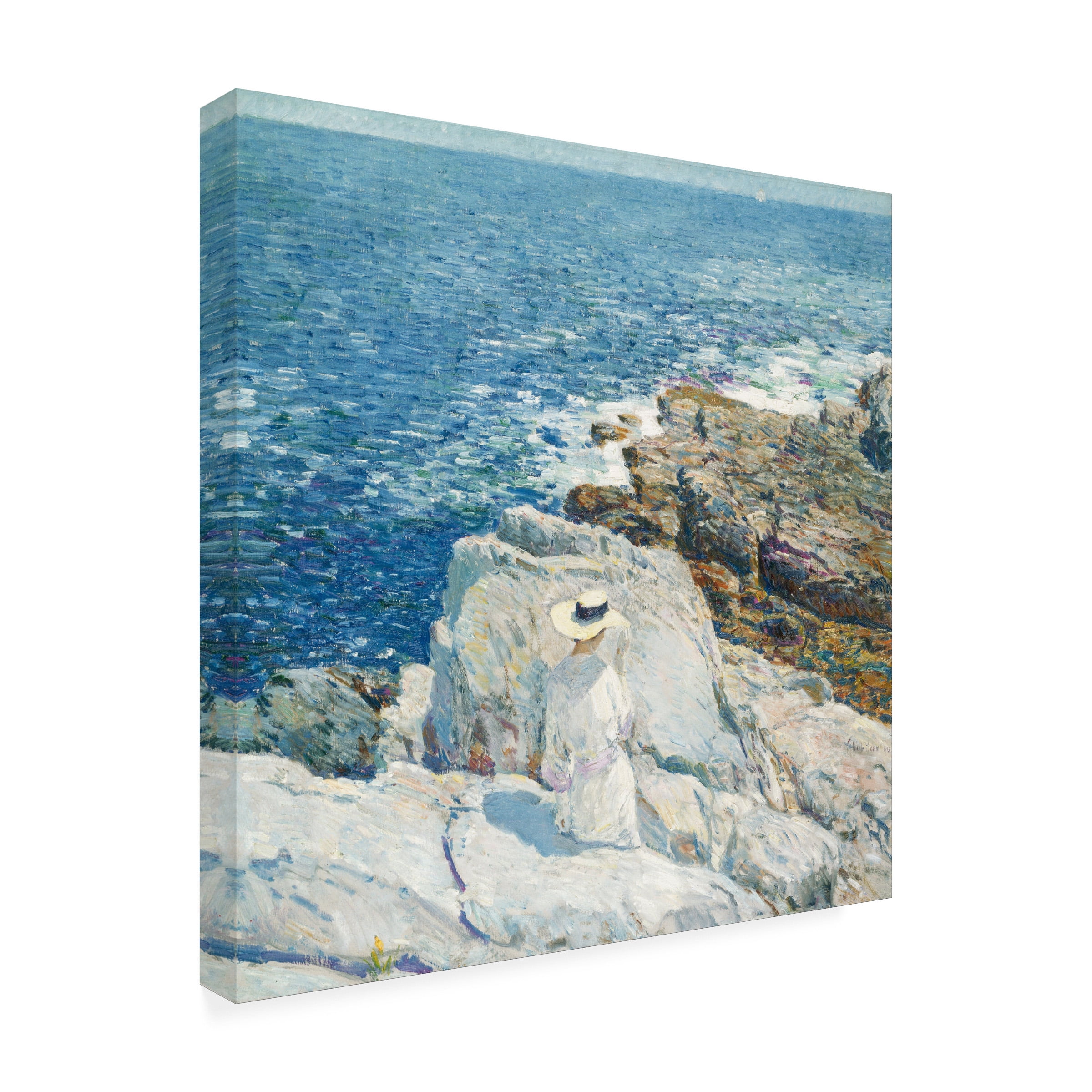 Childe Hassam 'The South Ledges Appledore' Canvas Art