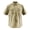Khaki, variant on Premium Work/Casual Wear Shirt – Half Sleeve - 65/35 Blend – 6 oz (3XL, Light Grey)