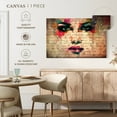 thumbnail image 5 of Elephant Stock Words On Enchantress Wall Art - Horizontal Canvas Wall Art - Living Room Wall Decor - People Canvas - Beige And Teal Decor - 39" x 26", 5 of 8