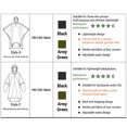 thumbnail image 2 of Imperméable à Capuche, Manteau de Pluie Léger Réutilisable, Poncho de Pluie pour la Randonnée et le Camping, 2 of 6