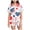 Z-11 Dark Blue, variant on Gubotare Kids Pajamas Girls Girls Pajamas 2 Piece Summer Soft Silk Satin Short Sleeve Pajama Set Cute Pjs Sleepwear for Kids Size 6-7 (Dark Blue,6-7 Years)