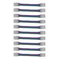 thumbnail image 4 of Kit De Conector De Luz De Tira LED, 10 Piezas De Conexión Rápida De 4 Pines Conector De Tira De Luz COB Ligero Para Almacén, 4 of 7