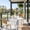 White, variant on Homy Casa 24" Round Dining Table for 2, Mid-Century Modern Pedestal Kitchen Table, Black