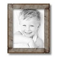 thumbnail image 2 of ArtToFrames 8" x 11" Winter White Barnwood 1.5 Inch Picture Frame, 8.5x11 inch Brown MDF Poster Frame (WOM-4661), 5 Pack, 2 of 8