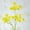 yellow, variant on Janrevotw 4pcs 3 Forks Artificial Lace Flower Realistic Not Fade Not Wither No Watering Vivid Decoration New Korean Household Artificial Flowers Home Hotel Shopping Mall Ornaments Wedding Photography