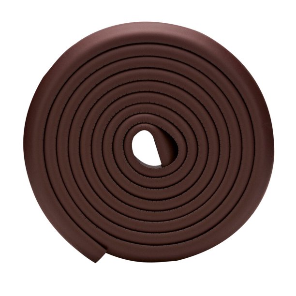 Tira de protección anticolisión para bebés, tiras duraderas para parachoques de pared, cinturón de herramientas de seguridad resistente a impactos para el hogar en interiores (marrón, 6 metros)