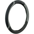 thumbnail image 2 of Auto Drive Black-Gray Sport Grip Steering Wheel Cover, 2 of 5