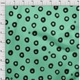 thumbnail image 4 of oneOone Cotton Silk Sea Green Fabric Polka Sewing Material Print Fabric By The Yard 42 Inch Wide-P6, 4 of 6