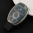 thumbnail image 3 of TPU Car Key Protective Case Cover Soft TPU Car 2Button Key Cover Fob Case For Mercedes For Benz For GLK For GLA W176, 3 of 8