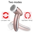 thumbnail image 4 of 4 In 1 USB Rechargeable Gentle Exfoliating Electric Face Beauty Massager(Rose Gold), 4 of 5