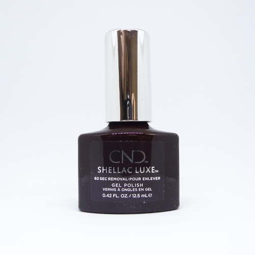 CND Shellac Luxe 60 Second Removal Gel Polish "Black Cherry 304" 0.42