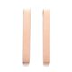thumbnail image 2 of Ion Plating(IP) 304 Stainless Steel Polished Pendant Bar Rose Gold 40x5x5mm Hole: 3~3.5mm, 2 of 2
