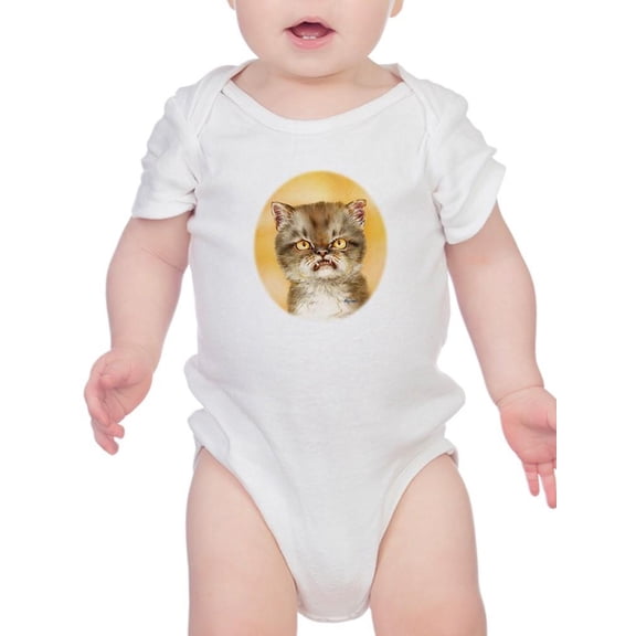 Ugly Cat Bodysuit Infant -Kayomi Harai Designs,  24 Months