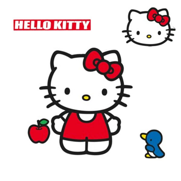 York Wallcoverings 12440484 Hello Kitty Wall Accent Sanrio Classic