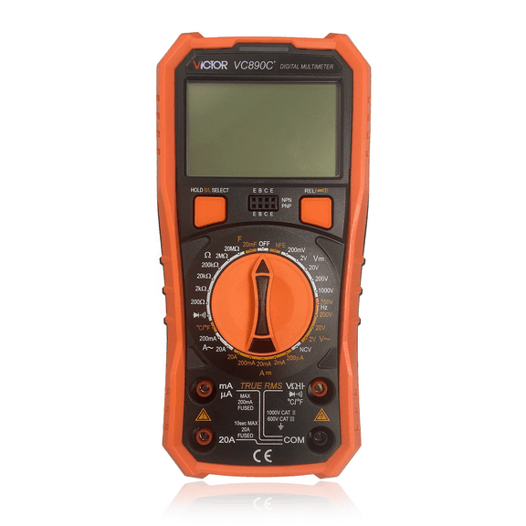 Replacement Victor VC890C  Digital DMM Multimeter Ohm Voltmeter