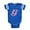 Royal Blue, variant on - G Pink Initial_Tr - Cute Infant Baby Football Bodysuit