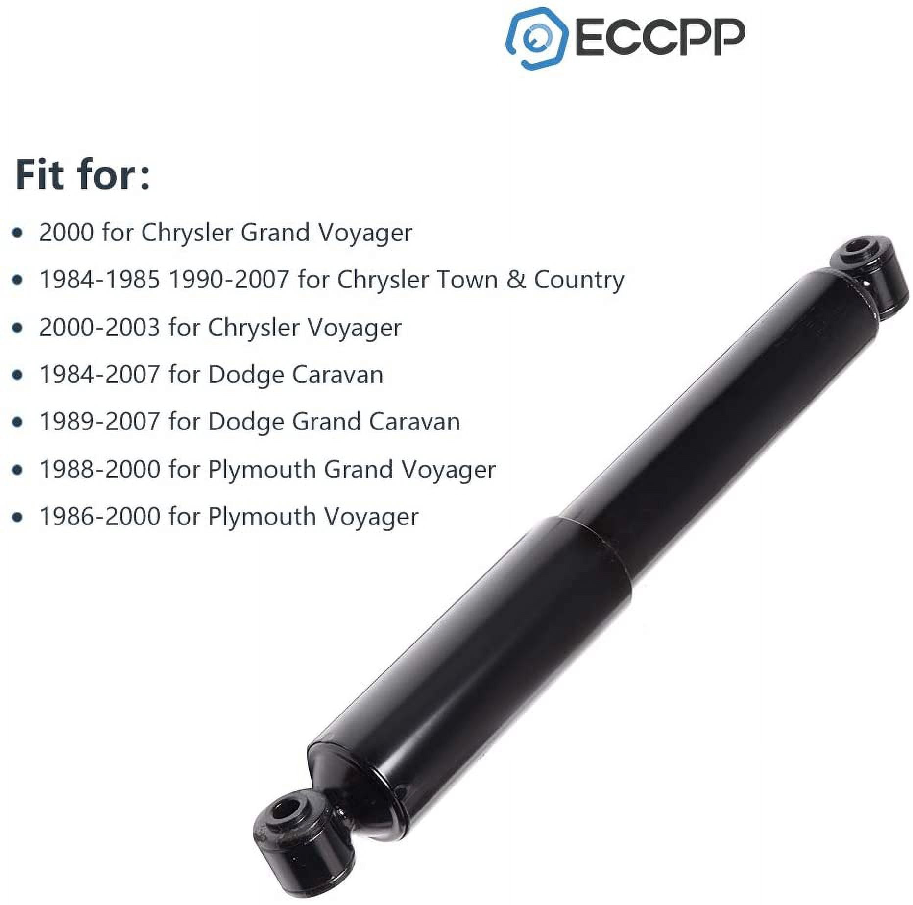 Shocks Struts,ECCPP Rear Shock Strut Absorbers Kits for Chrysler Grand Voyager/Town Country/Voyager,for Dodge Caravan/Grand Caravan,for Plymouth Grand Voyager/Voyager