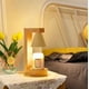 thumbnail image 5 of Lámpara de aromaterapia con cera derretida, vela de madera natural, mesita de noche for dormitorio, noche errante, 5 of 6