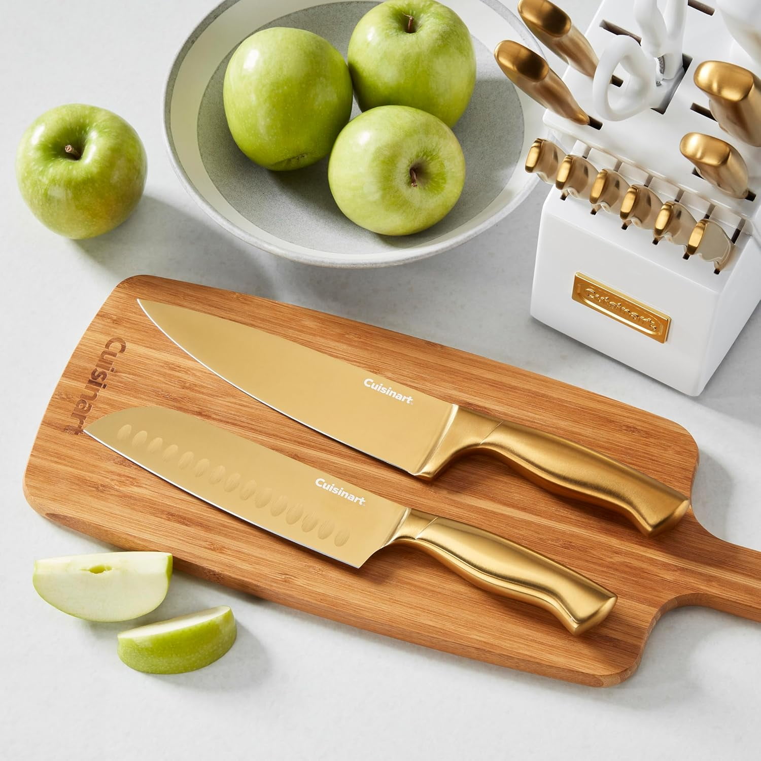 Cuisinart Professional Block Knife Set, 15pc Cutlery Knife Set