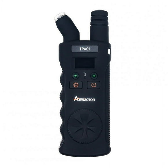 Car Tire Pressure Gauge Tpms Reset Tool Digital Display Tire Pressure Monitor Tool for Vehicle Motorcycle Black