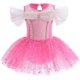 thumbnail image 3 of HIHCBF Princesa Niñas Leotardos Ballet Danza Falda Tutús Manga Corta Ropa de Baile Halloween Fiesta de Navidad Vestido de Lujo, 3 of 5