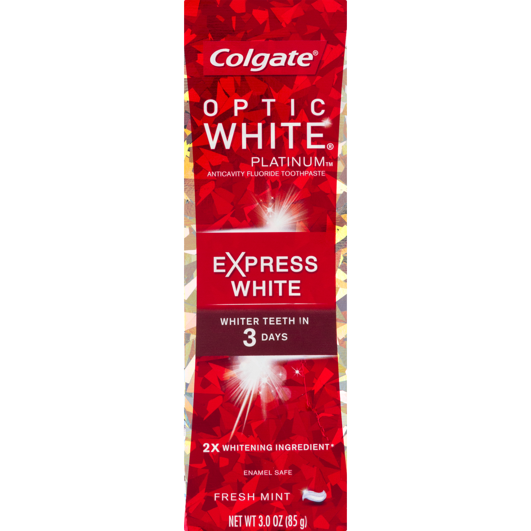 Colgate Optic White Express White Whitening Toothpaste - 3 ounce - image 4 of 8