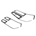 thumbnail image 3 of Car Interior Decoration,4pcs Carbon Fiber Window Window Switch Panel Trim Door Armrest Panel Frame Top-Notch Performance, 3 of 8