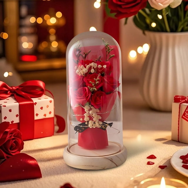 Ramo de rosas preservadas