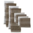 thumbnail image 2 of Design Imports 70321A Mocha Ribbed Terry Dishtowel Dishcloth - Set of 8, 2 of 2