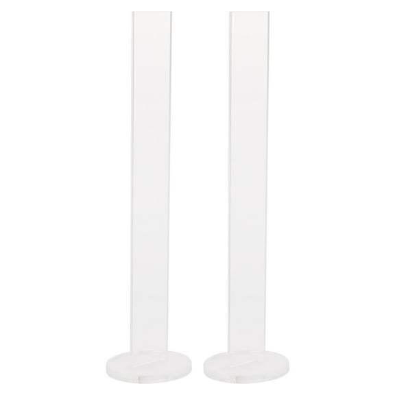 RENACLIPY 2 Sets Washi Tape Stands Adhesive Tape Roll Holder Acrylic Material Transparent Organization