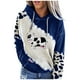 thumbnail image 1 of Sudadera informal de manga larga con capucha y estampado de moda para mujer Pompotops  gfhjh23926, 1 of 5