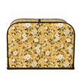 thumbnail image 2 of Lsque Daisies Flowers Print 4 Slice Toaster Cover , Kitchen Appliance Dustproof Protector , Toaster Protector Dustproof Kitchen Appliance Cover, 2 of 7