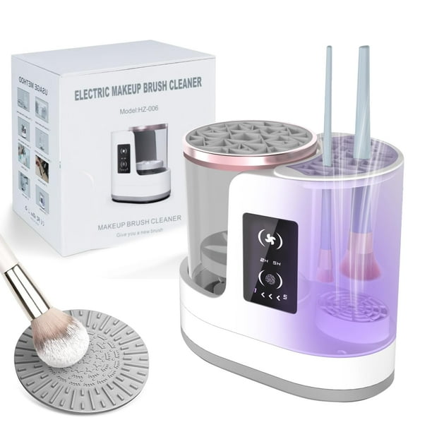 Limpiador y secador de brochas de maquillaje CreaCare en