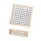 thumbnail image 4 of Tablero de números Montessori del 1 al 100, juego de mesa educativo de cien piezas, bandeja de madera para contar números para niños de 3, 4 y 5 años, 4 of 9
