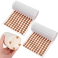 thumbnail image 4 of Shisuyan 2000 Pcs Points en Liège Autocollants Tampons Pare-Chocs en Liège Pare-Chocs de Porte d'Armoire Protecteurs de Meubles Tampons Amortisseurs de Bruit Cercles en Liège, 4 of 8