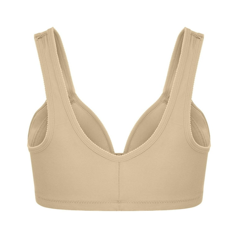  Open Front Bras for Women Womens Solid Color Push Up