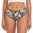 thumbnail image 1 of Fotbe Cut Cats Calzones Estampados para Mujer – Ropa Interior de Algodón, Cómoda, Suave y Elástica-X-Small, 1 of 6