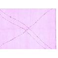 thumbnail image 1 of Ahgly Company Indoor Rectangle Solid Purple Modern Area Rugs, 7' x 9', 1 of 4