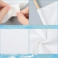 thumbnail image 5 of Cloth & Bamboo Sticks for Beach Chair Cloth Replacement Supplies White 330~410x133~320x2.5mm, 5 of 9