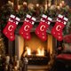 thumbnail image 1 of Knitted Hosiery Wool Hosiery Embroidered Letter Children's Candy Gift Bag Christmas Stocking Gift Bag, 1 of 5