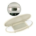 thumbnail image 3 of koolsoo Sun Visor Mirror Frame Cover Plate fits for MINI R55 R56 R60 2007-2014 Beige, 3 of 9