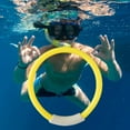 thumbnail image 4 of Diving Toys Swimming Pool Toys For Kids Diving Pool Toys Rings Throwing Diving Rings Swimming Diving Toy For Swimming Training And Summer Water Fun Gift For Kids serviceable, 4 of 6