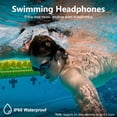 thumbnail image 2 of Auriculares de natación Rhyfell Bone Conduction Bluetooth 5.4 IP68, 2 of 8