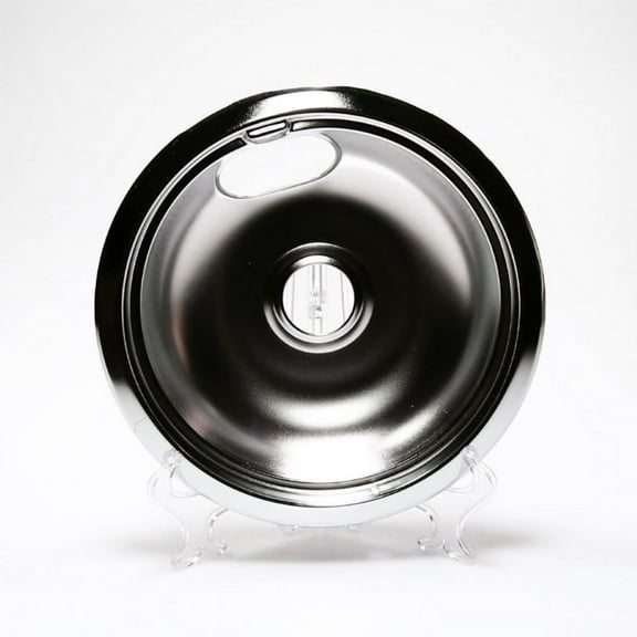 WB32X106 GE 8 In Burner Drip Bowl Chrome OEM WB32X106