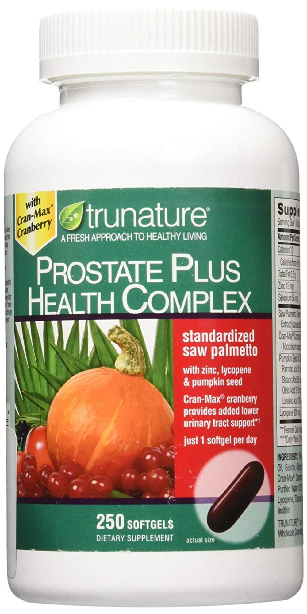 Saw Palmetto Prostate HealthWalmartplex with Zinc, Lycopene, Pumpkin