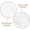 thumbnail image 3 of HEALEEP 50 Pcs Blank Kraft Envelopes Self Seal For Christmas and Thanksgiving Use, 3 of 8