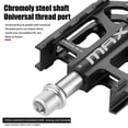 thumbnail image 5 of VIVIMAX Aluminum Alloy Road/Folding Bicycle Pedals,Cleated Design, 3 Independent Bearings, 5 of 9