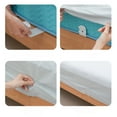 thumbnail image 5 of Noehoiugi Bed Sheet Side Fastener Clips, 4 Pack – No Mattress Lifting, Keeps Sheets Tight On Sides, Hidden Under Bedding, 5 of 5