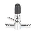 thumbnail image 1 of Aquarium Air  Control Lever Valve, Durable Manually Control Stainless Steel Aquarium Control Valve  For Air Pump For Fish Tank For Aquarium 1 Head With, 1 of 8